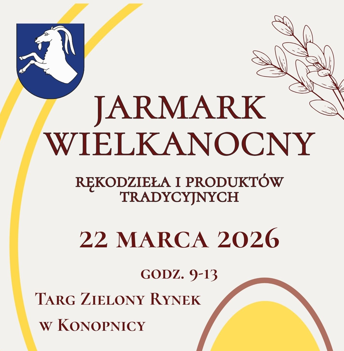 2026 03 22 Jarmark Wielkanocny Konopnica poprawiona
