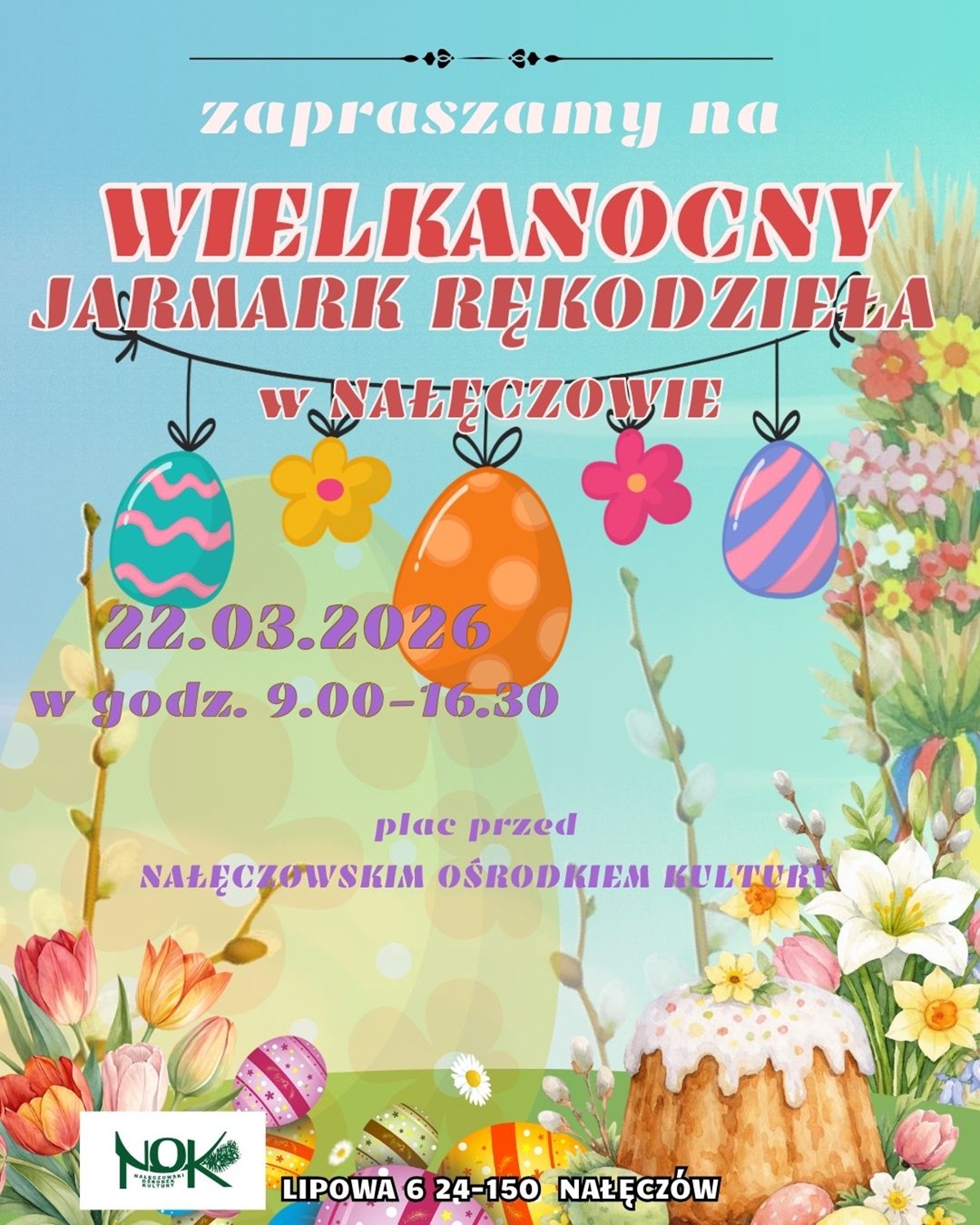 2026 03 22 Jarmark Wielkanocny Nałeczów