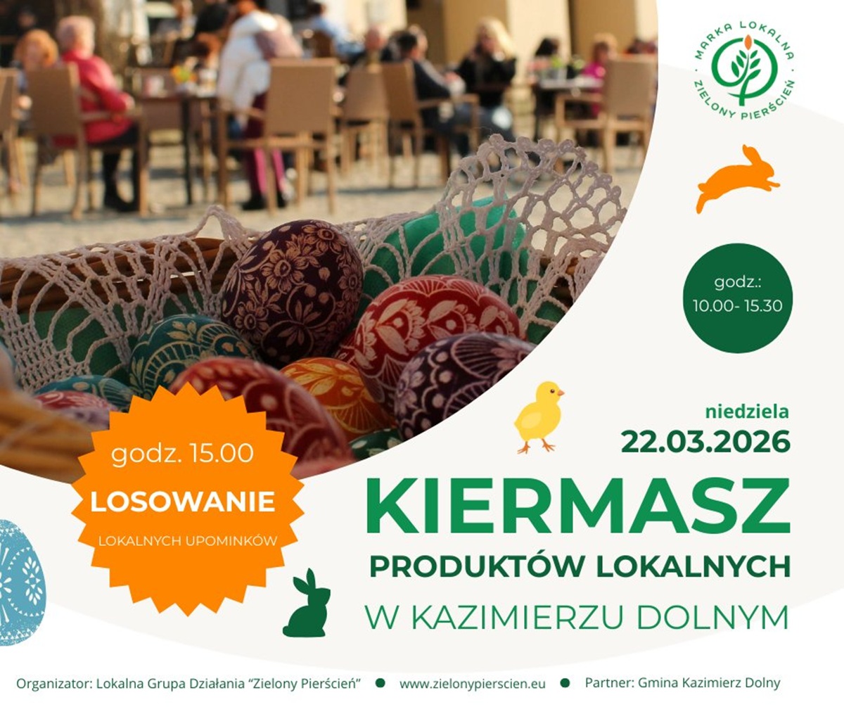 2026 03 22 Kiermasz Produktow Lokalnych Kazimierz Dolny