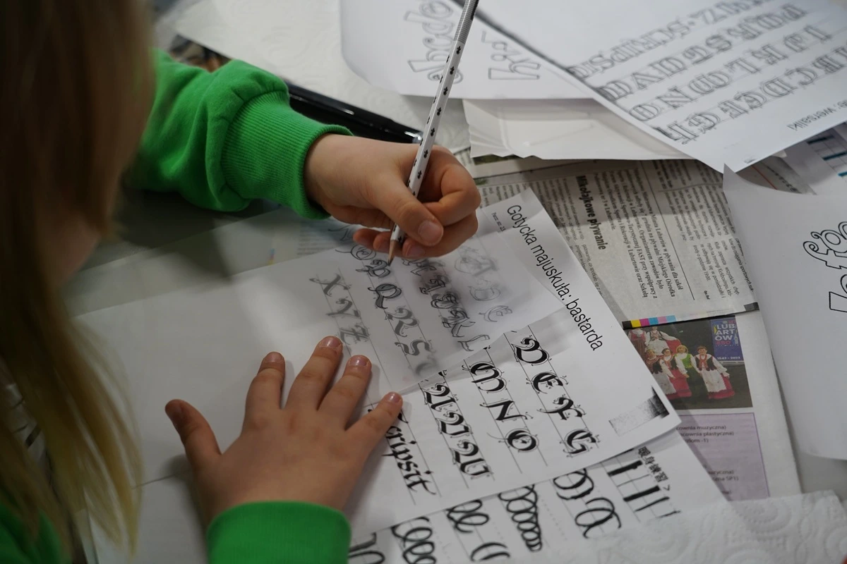 Warsztaty kaligrafii dla dzieci